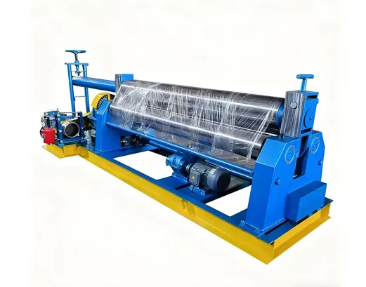 W11W12 3-Roll Plate Rolling Machine