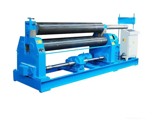 W11-4x3200mm 3-Roll Plate Rolling Machine