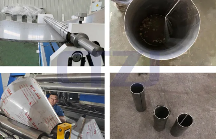 plate roll bending machine