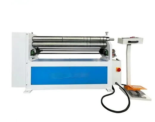 ESR-6x1500mm Three-Roll Asymmetric Plate Mill Rolling Machine