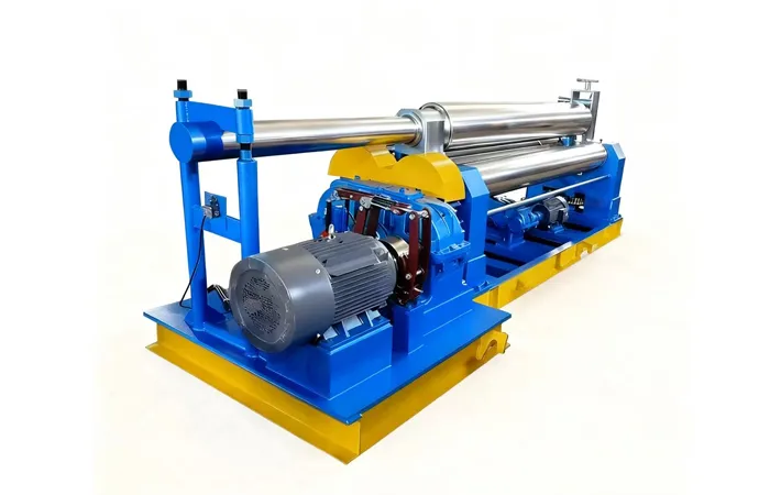 three roll plate bending machine