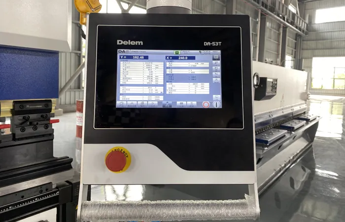 we67k 400t 4000 electro hydraulic cnc press-brake