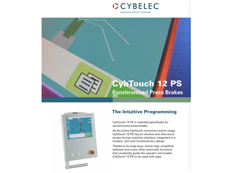 CybTouch 12 PS CNC System: The Proven Solution for Synchronized Hydraulic Press Brakes