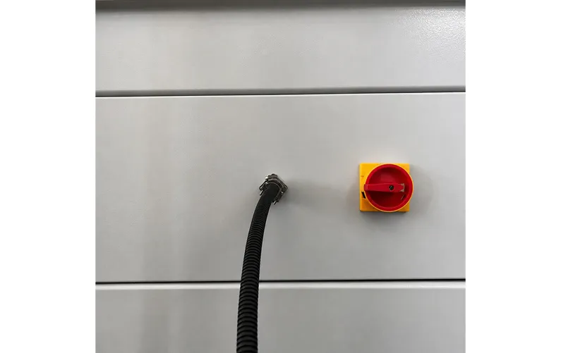 Main Power Switch & Cable Interface for CNC Press Brake Electrical Cabinet