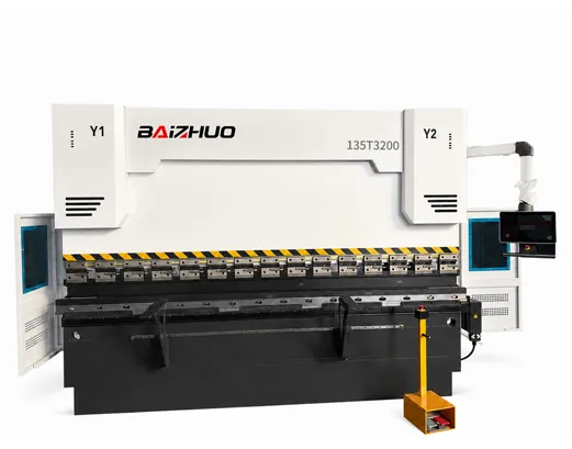 135T-3200mm CNC Hydraulic Press Brake with ESA S840 Controller