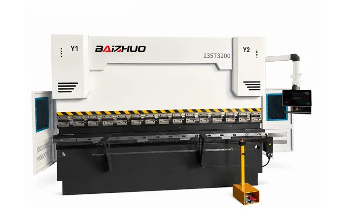 135t 3200mm cnc hydraulic press brake with esa s840 controller 01