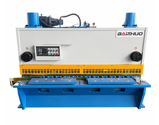 12×3200mm Heavy-Duty Hydraulic Guillotine Shearing Machine (Standard ESTUN E21 NC Control System)