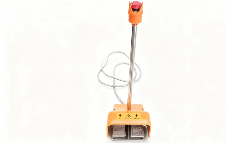 Heavy-Duty Press Brake Foot Switch Pedal with Emergency Stop