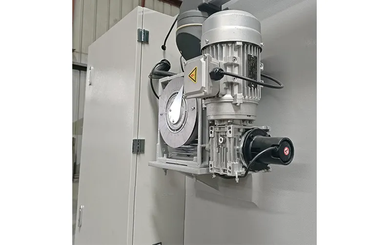 Motorized Blade Gap Adjustment System with Clear Dial Indicator