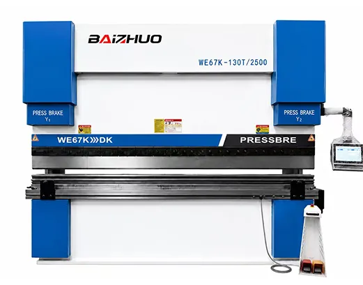 130T/2500mm CNC Hydraulic Press Brake with Delem DA-53T