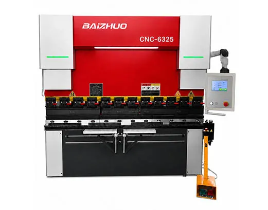 63T 2500mm Electro-Hydraulic CNC Press Brake with CT8