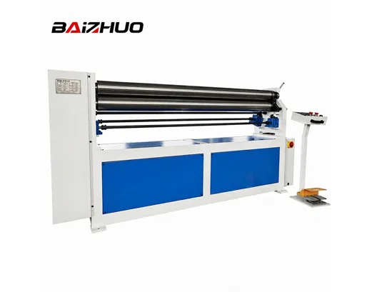 ESR-4x1500 3-Roll Mechanical Asymmetric Plate Rolling Machine