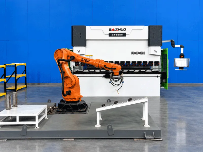 Baizhuo CNC 130T/3300mm Robotic Press Brake Shipped to Singapore
